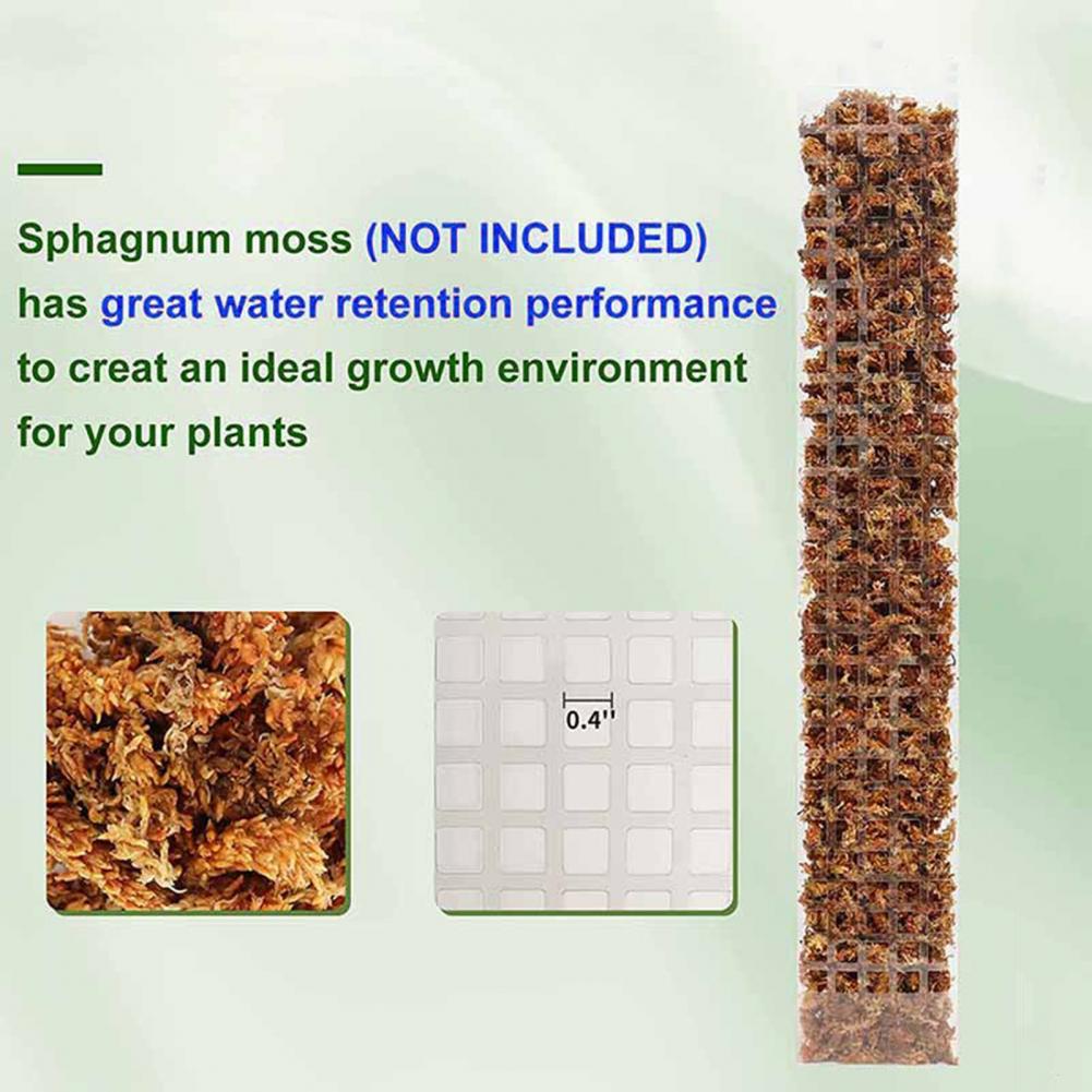 Sphagnum Moss Dry - Support pour plantes grimpantes, poteau en