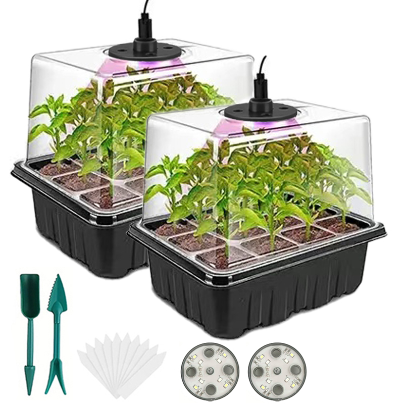 Plateau de semis avec lampes d - Humidity Dome Kit avis et prix